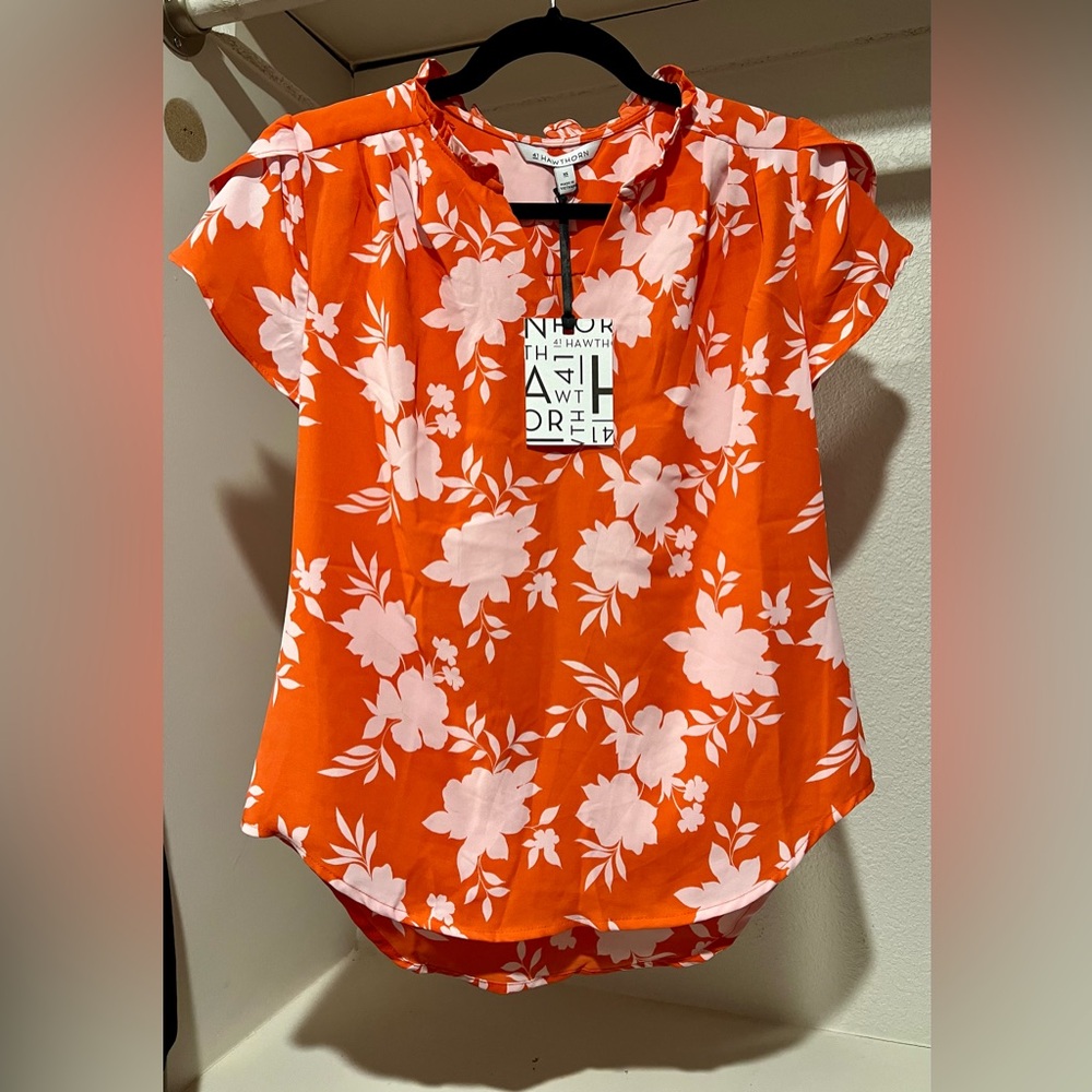 41 Hawthorn Floral Printed Blouse